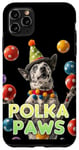Coque pour iPhone 11 Pro Max Blue Heeler Jouet de jongleur pour chien de bétail australien Motif pattes