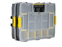 Stanley Tools Stackable Sort Master Junior Organiser Bonus Twin Pack STA197486