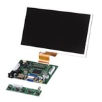 Dalle d'ecran Écran d'affichage 7 "50 Pin Haute Résolution 1024X600 + Carte Pilote HDMI + VGA + 2AV Pour Raspberry Pi-TAM