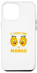 iPhone 12 Pro Max It Takes Two To Mango Funny Fruity Pun Graphic Case