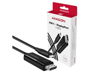 Axagon Active Usb-C - Displayport Cable - Adapter Rvc-Dpc For Connecting A Displayport Monitor/Tv/Projector To A Notebook Or Mobile Phone U