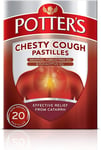 Potters Chesty Cough Pastilles, Non-Drowsy, 20 Pastilles