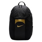 Nike DV0761-016 Academy Team Sports backpack Unisex Adult BLACK/BLACK/MTLC GOLD COIN Size Uni