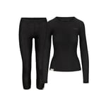 Tufte Active Thermal Set Black Beauty S Superundertøy til dame