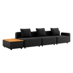 Cobana Lounge Sofa - 4 seater w/ Patio Storage Table