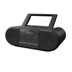 Panasonic RX-D500 Portable Stereo CD System - Black - 12 Month Warranty.