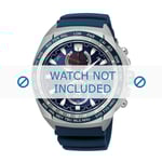 Seiko Klockarmband V195-0AB0 / SSC489P1 R034011J0 Gummi Blå 22mm