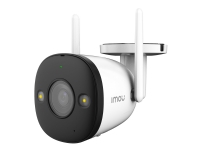 IMOU Bullet 2 - Nätverksövervakningskamera - kula - utomhusbruk - väderbeständig - färg (Dag&Natt) - 2 MP - 1920 x 1080 - 1080p - fast lins - ljud - kabelanslutning - Wi-Fi - LAN 10/100 - H.264, H.265 - DC 12 V