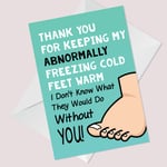 Funnny Joke Anniversary Birthday Valentines Card For Boyfriend Husband Wife