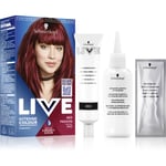 Schwarzkopf LIVE Intense Colour Permanent hårfarve Skygge 043 Red Passion 1 stk.