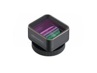 Shiftcam Lensultra 1.33X Anamorphic, Mobilobjektiv, Svart, Gjuten Aluminium, Glas, 0,7 M, Ultra Multi-Coating (Umc), 113°