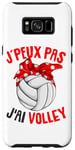 Coque pour Galaxy S8+ J'Peux Pas J'ai Volley Volley-Ball Volleyball Fille Femme