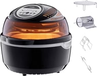 Rotisserie Air Fryer | 1300W Energy Efficient Halogen Oven | Digital Fryer with