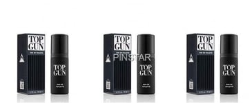 3 x 50ml EDT Milton Lloyd Top Gun Eau De Toilette for Men