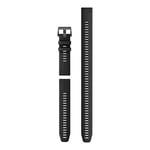 GARMIN Quickfit 22 klokkerem, dykkesett Sort silikon