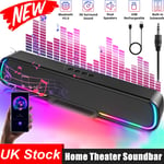 Bluetooth Wireless BT Sound Bar Speaker System Subwoofer TV Home Theate Soundbar