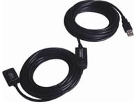 Premiumcord Usb 2.0-Repeater Och Förlängningskabel A/M-A/F 15M