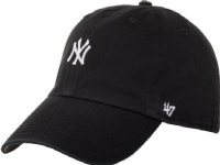 47 Brand MLB New York Yankees Base Cap B-BSRNR17GWS-BK Black One size