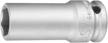 Krafthylsa 1/2" 14mm 6-kant lång