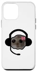 iPhone 12 mini Sad Hamster Meme Sad Hamster Gamer with Headset Head Case