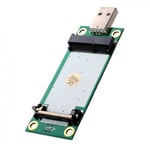 JSER Mini carte adaptateur PCI-E sans fil WWAN vers USB avec module de carte SIM et outils de test