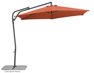 Schneider-Schirme Genua Parasol déporté Terracotta Env. 300 cm de diamètre