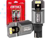 Amio Led-Lampor Full Canbus Pro T15 W16w 4X3030 Smd Vit 12V 24V Amio-03581