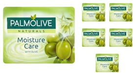 Palmolive Naturals Moisture Care With Olive Soap Bar (3 x 90g) / Pack Of 6