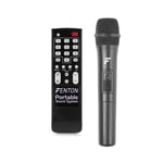 FT Portable Bluetooth Karaoke Machine PA Speaker 700W 12" LED Light Wireless Mic