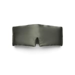 Emily's pillow Masque de Nuit Bandeau en Pure Soie de Mûrier - 19 Momme - Vert Sauge - 100% Ajustable - 70 cm
