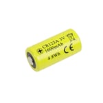 Nitecore Batteri Li-Ion CR123A (Ej Laddbart)