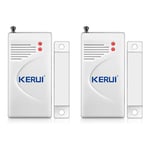 KERUI 433MHz Wireless Door/Window Magnetic Sensor 2PC for GSM Home Security Alar