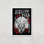 Jurassic Park Isla Nublar 93 Giclee Art Print - A3 - Print Only