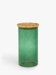 John Lewis Glass Storage Jar with Bamboo Lid, 1L