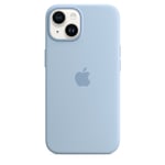 Apple iPhone 14 Silicone Case with MagSafe - Sky Soft Touch Finish