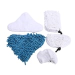 5 X Universal Steam Cleaner Mop Pads Microfibre Washable Cloth Kit Pads