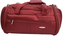 New Vintage SAMSONITE D47 Robust Travel Long Weekender HOLDALL Bag Red