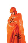 Lifesystems Windproof And Waterproof Orange Survival Bag For 1 to 2 Persons