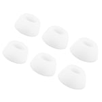 6 Pairs Soft Earbuds Ear Tips Cap for Huawei FreeBuds Pro Earphones White