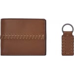 Fossil Mens Bronson Wallet and Keyring Gift Set MLG0776210