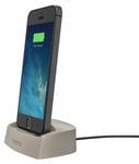 Mophie Desktop Charging Dock Lightning for Iphone 5/5s/6/6s/ Black And Gold