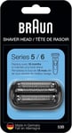 Braun 53B Replacement Foil & Cutter Cassette Cartridge Head Series 5 & 6 Shavers