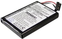 Kompatibelt med Yakumo Delta X 5BT, 3.7V, 1250 mAh