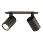 Astro Ascoli Twin Recessed Dimmable Indoor Spotlight (Bronze), GU10 Lamp, Designed in Britain - 1286098-3 Years Guarantee