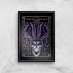 Dungeons & Dragons Dungeon Master Giclee Art Print - A2 - Black Frame