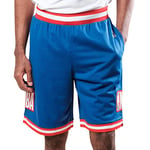 Ultra Game Mash Chrome Short pour Homme, Homme, Shorts, ZSM9213A, Bleu Marine, s
