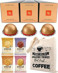 Nespresso Vertuo Melozio Decaffeinato Coffee Capsules - 3 Boxes (30 Pods) Bundle