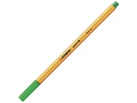 Fineliner Stabilo Point 88 Grøn 0,4 Mm - (10 Stk.)