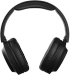 KitSound EDGE 50 NEW Headphones with Call Handling Mic Volume Bluetooth Black