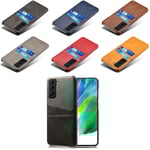 Korthållare Samsung S22+ skal mobilskal hål laddare hörlurar - Blå Samsung Galaxy S22 Plus